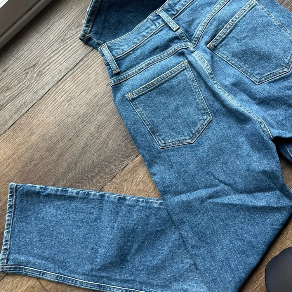 AGOLDE High Rise Medium Wash Jeans - Picture 3 of 3